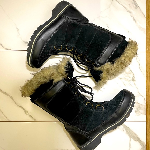 Faux Fur Winter Boots | Furry Warm Boots - Picture 1 of 4